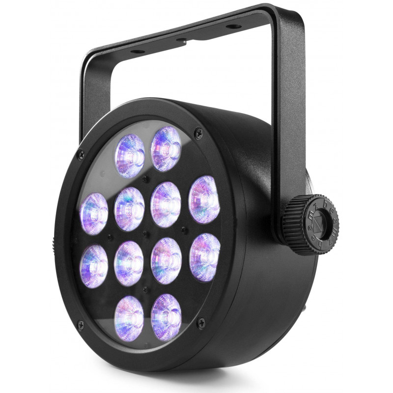 BeamZ BAC304 Foco Par LED Aluminio,12 Leds de 8 Watts, 4 en 1, RGBW