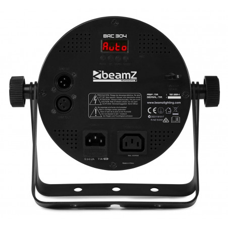 BeamZ BAC304 Foco Par LED Aluminio,12 Leds de 8 Watts, 4 en 1, RGBW