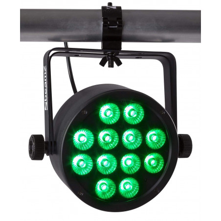 BeamZ BAC304 Foco Par LED Aluminio,12 Leds de 8 Watts, 4 en 1, RGBW