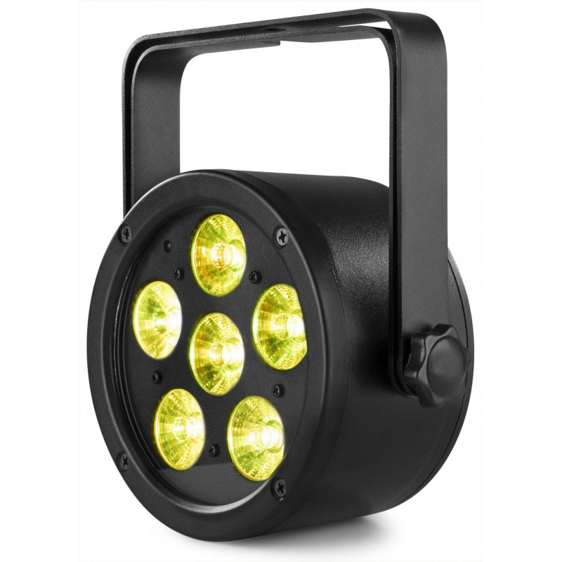 BeamZ BAC302 Foco Par LED Aluminio, 6 LEDs x 12 Watts ,6-en-1,