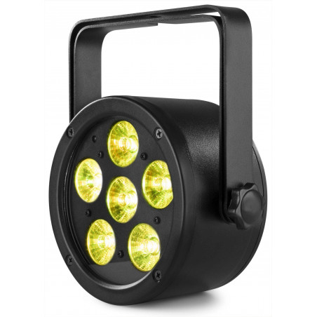 BeamZ BAC302 Foco Par LED Aluminio, 6 LEDs x 12 Watts ,6-en-1,