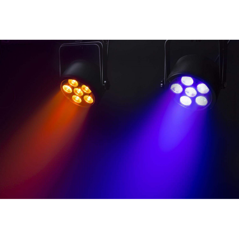 BeamZ BAC302 Foco Par LED Aluminio, 6 LEDs x 12 Watts ,6-en-1,