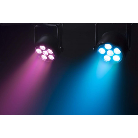 BeamZ BAC302 Foco Par LED Aluminio, 6 LEDs x 12 Watts ,6-en-1,