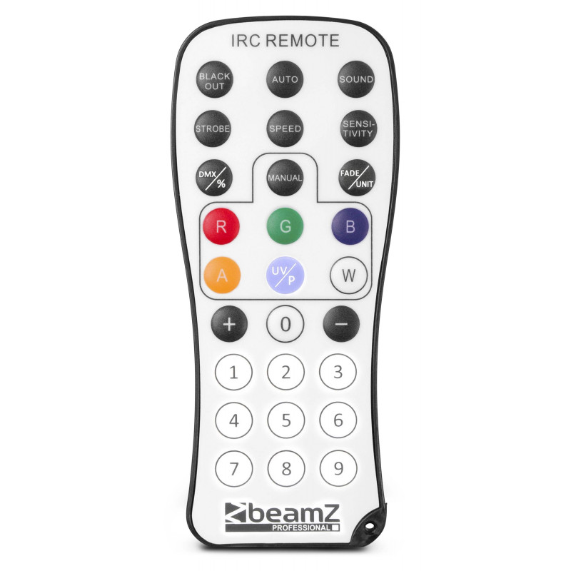 BeamZ BAC302 Foco Par LED Aluminio, 6 LEDs x 12 Watts ,6-en-1,