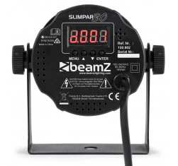 BeamZ SlimPar30 RGB Foco Par Led ,6 LEDs de 3 Watts, Mezcla de color 2