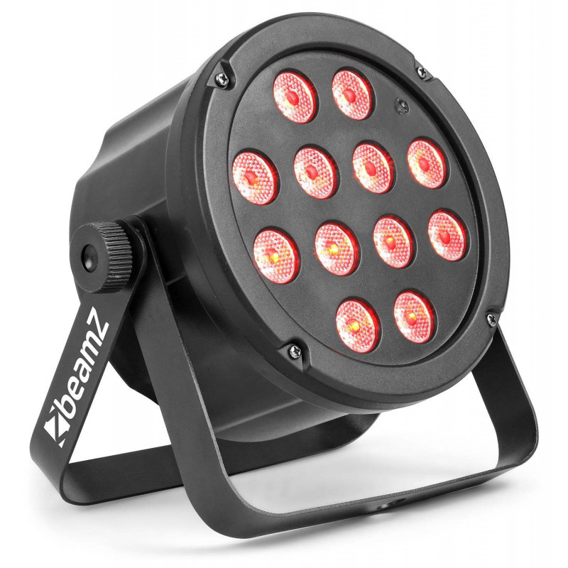 comprar foco plano de LEDS, Foco LED BeamZ SlimPAR 35, 12 x 3 W