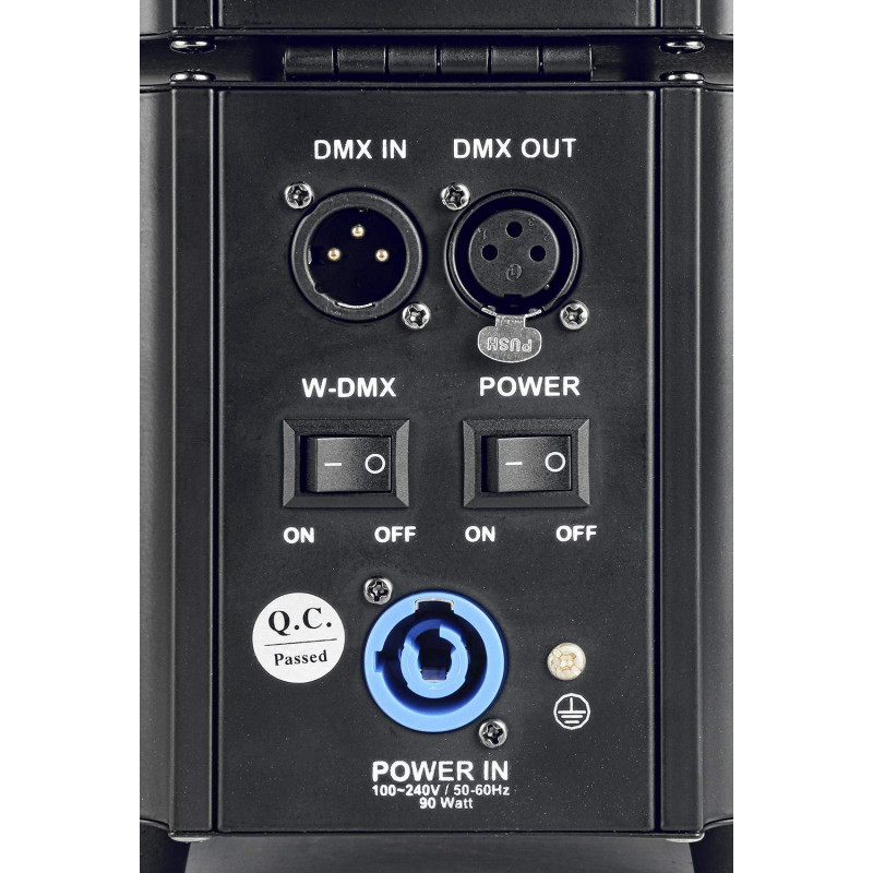 BeamZ BBP60 Set 6 Focos a bateria en Flightcase con cargador