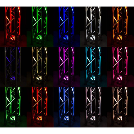 BeamZ BBP96SW Foco PAR Uplight a bateria 6x12W