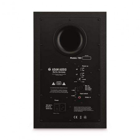 Monitor de estudio Adam Audio T8V con woofer de 8" y 90W de potencia RMS. Precio por Unidad.