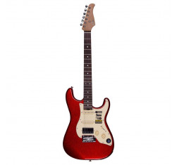 MOOER EFFECTS S800 RED Guitarra Eléctrica con multiefectos y BT