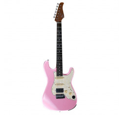MOOER EFFECTS S800 PINK Guitarra eléctrica con multiefectos y BT