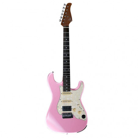 MOOER EFFECTS S800 PINK Guitarra eléctrica con multiefectos y BT MOOER EFFECTS S800 PINK Guitarra eléctrica con multiefectos y BT