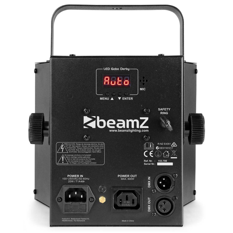 Compra LED Gobo Derby con UV y Strobo online | MusicSales