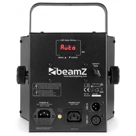 Compra LED Gobo Derby con UV y Strobo online | MusicSales Compra LED Gobo Derby con UV y Strobo online | MusicSales