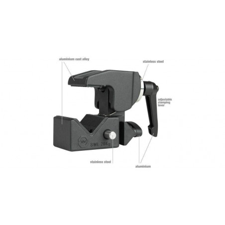 LD Systems CURV 500 TMB Abrazadera,grapa, para sujecion altavoces al Truss