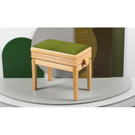 COMFY CAMBRIDGE BG5 Nat/Verde Banqueta Piano 
