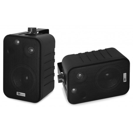 Power Dynamics BV40B Pareja Altavoces Instalación linea 100V 4" Negro