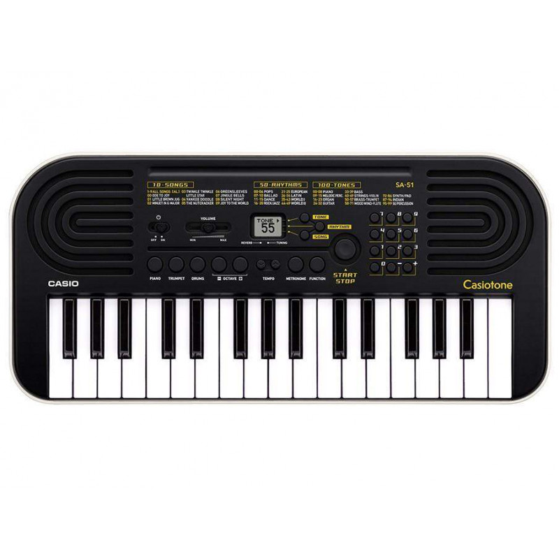 CASIO SA-51 Mini Teclado 32 Teclas Negro/Gris