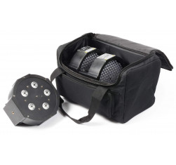 comprar Maleta de transporte blanda  Beamz AC-126 para equipo con medidas internas de 355 x 205 x 200mm. 2