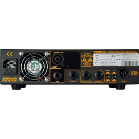 Cabezal para bajo a transistores Markbass Little Marcus 800 Signature Marcus Miller de 800W@4ohm / 500W@8ohm.