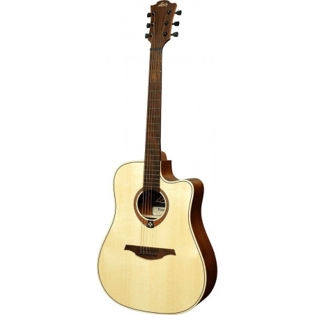 Lag Tramontane T70DC Guitarra Acústica Dreadnought con Cutaway