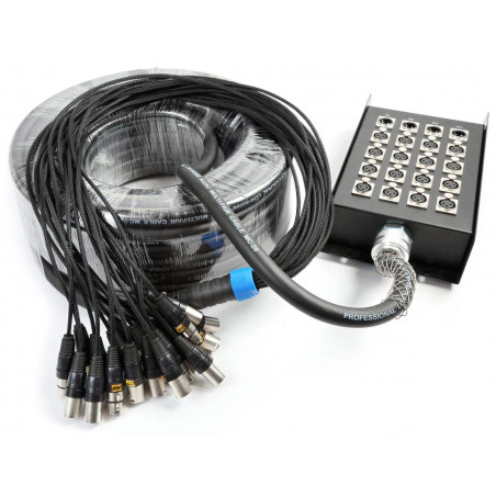 CX164 Manguera escenario 16-in 4-out XLR 30 metros CX164 Manguera escenario 16-in 4-out XLR 30 metros