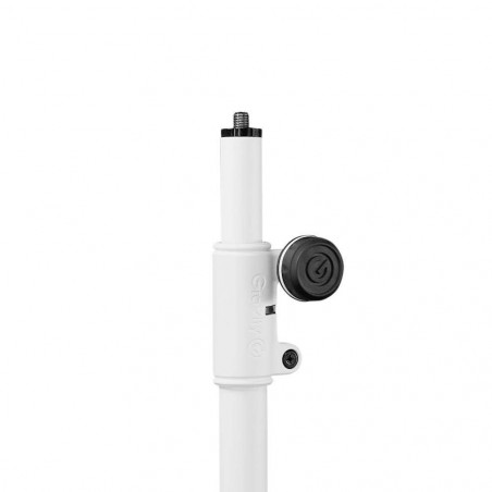 comprar Atril de partituras clásico en color blanco, con bandeja perforada, Atril Gravity NS 411 W.