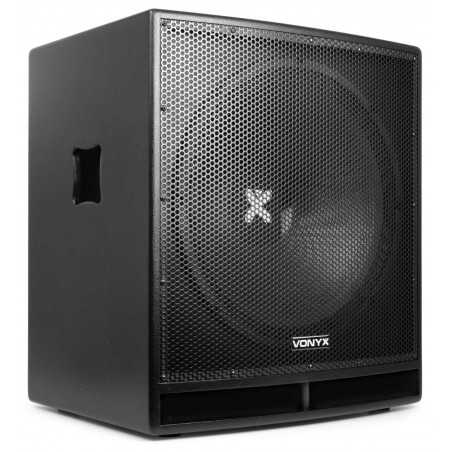 VONYX SWP18 PRO Subwoofer Activo 18 "  800 Watts RMS , Madera. VONYX SWP18 PRO Subwoofer Activo 18 "  800 Watts RMS , Madera.