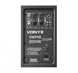 VONYX SWP18 PRO Subwoofer Activo 18 "  800 Watts RMS , Madera. 2