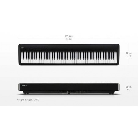 Kawai ES-120 B Piano Digital Portátil Kawai ES-120 B Piano Digital Portátil