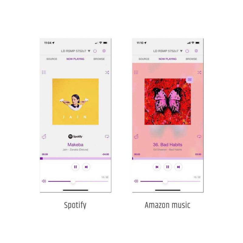 RSMP Reproductor de audio, Streaming y Radio FM