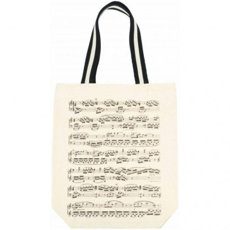 comprar Bolsa Tote Bag Partitura Agifty B-3045 Natural. comprar Bolsa Tote Bag Partitura Agifty B-3045 Natural.