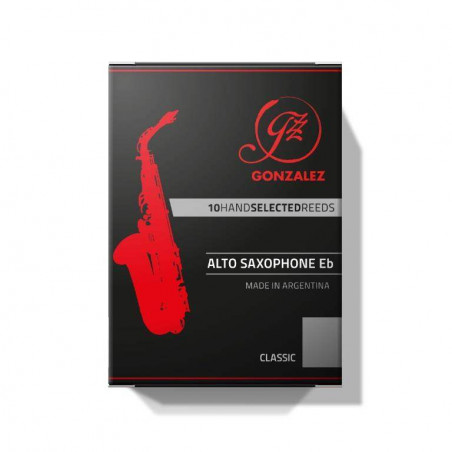 comprar Caja 10 Cañas Saxo Alto Gonzalez Classic 4. comprar Caja 10 Cañas Saxo Alto Gonzalez Classic 4.