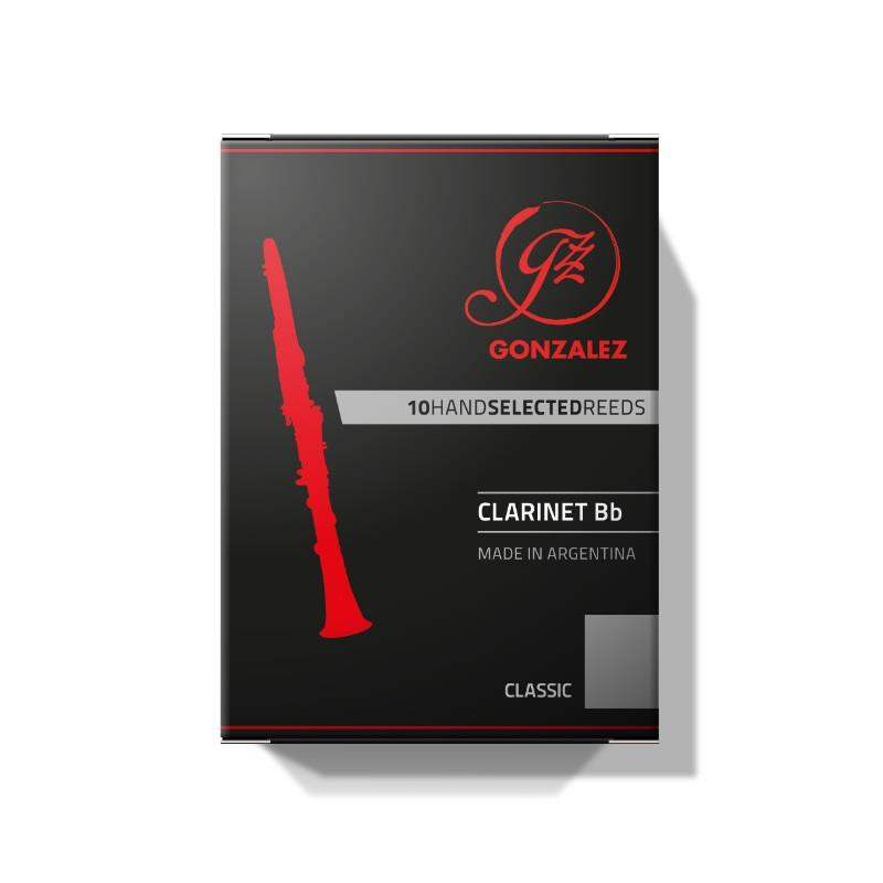 comprar Caja 10 Cañas Clarinete Gonzalez Classic 1½.