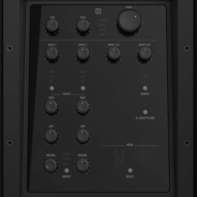 DAVE 18 GX4 Sistema de PA activo 2.1 compacto