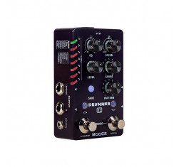 comprar Pedal Caja de Ritmos MOOER Drummer X2 pensado para guitarristas que necesitan ritmos de bateria en directo. 2