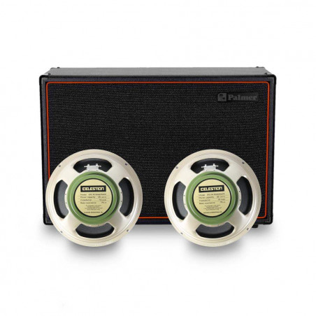 CAB 212 BX GBK Pantalla para Amplificador Guitarra 2x12