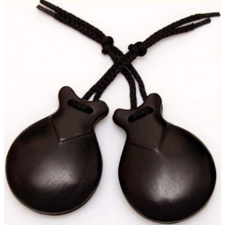 comprar Castañuelas Profesionales de Ébano Negro JALE nº5. comprar Castañuelas Profesionales de Ébano Negro JALE nº5.