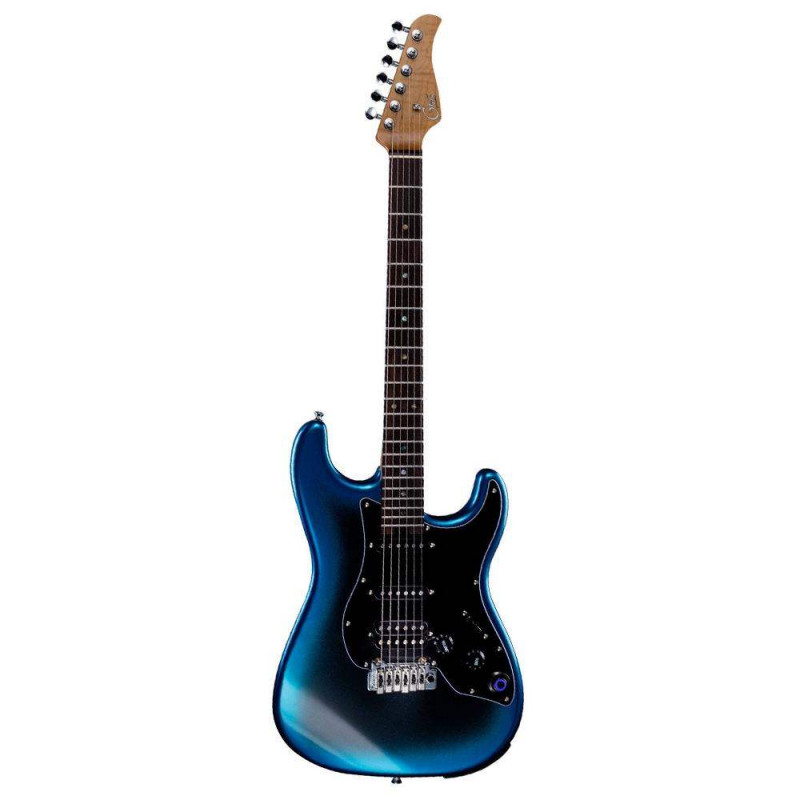 comprar Guitarra eléctrica tipo strato con  multiefectos y Bluetooth MOOER Effects P800 DARK NIGHT,