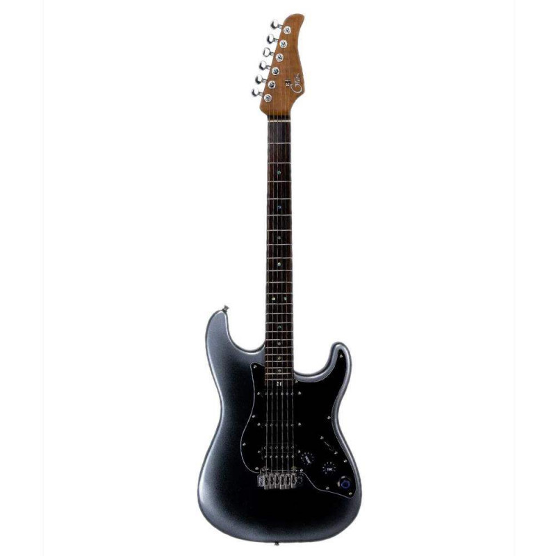 comprar Guitarra eléctrica tipo strato con  multiefectos y Bluetooth MOOER Effects P800 DARK SILVER,