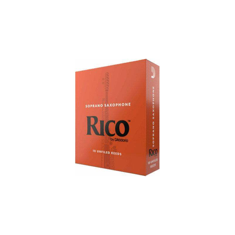 comprar Cañas Saxo soprano D'Addario Rico dureza 1,5, caja de 10 unidades.