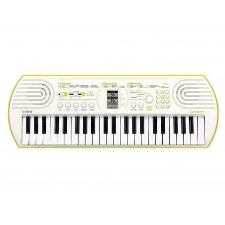 Casio SA-80 Teclado Infantil 44 Miniteclas Blanco/Amarillo
