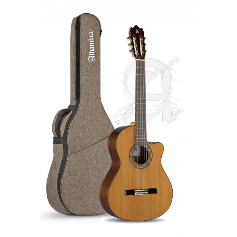 comprar Guitarra Clásica Electrificada Cut-Away Alhambra 3C-CW-E1 con electrificación Fishman Clásica M.