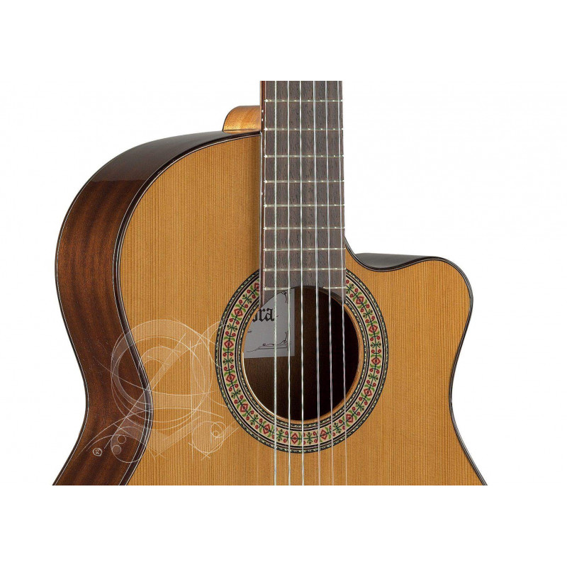 comprar Guitarra Clásica Electrificada Cut-Away Alhambra 3C-CW-E1 con electrificación Fishman Clásica M.