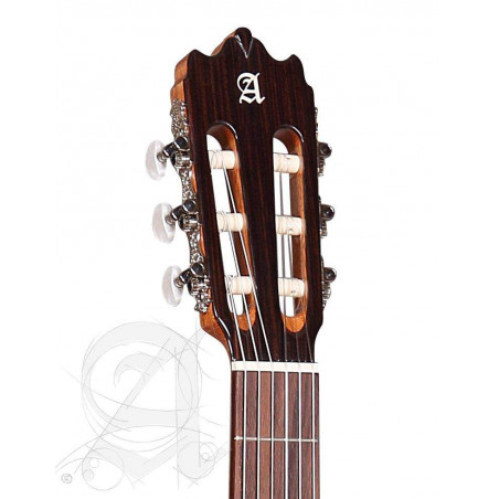 Guitarra Clásica de caja estrecha Electrificada Cut-Away Alhambra 3C-CT-E1 con electrificación Fishman Clásica M.