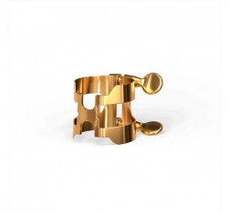 H-LIGATURE HTS2G Abrazadera Saxo Tenor Chapada Oro 2