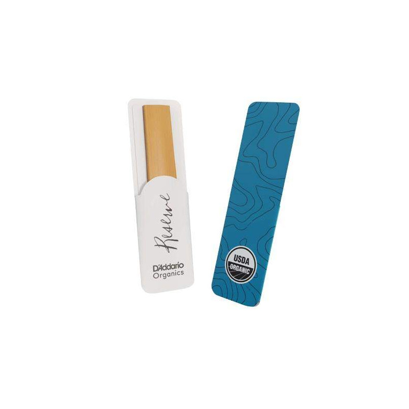 Caja de 10 cañas para Clarinete Sib d'Addario Organic Reserve dureza 4 ODCR1040.