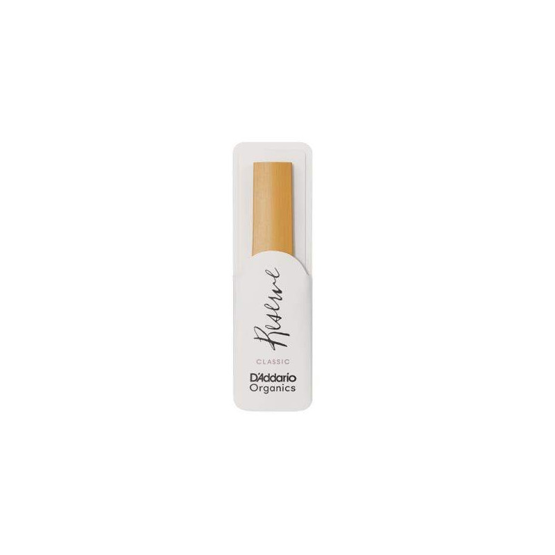Caja de 10 cañas para Clarinete Sib d'Addario Organic Reserve Classic dureza 3 ODCT1030.