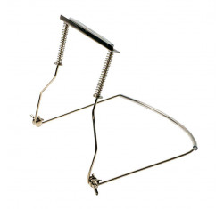 comprar Soporte cromado para Armónica tipo Blues de 20 voces, metálico y con un peso de 180g.