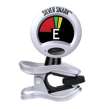 comprar Afinador Universal SNARK SIL-1, Afinador cromático con clip articulado de gran movilidad. Color plata.